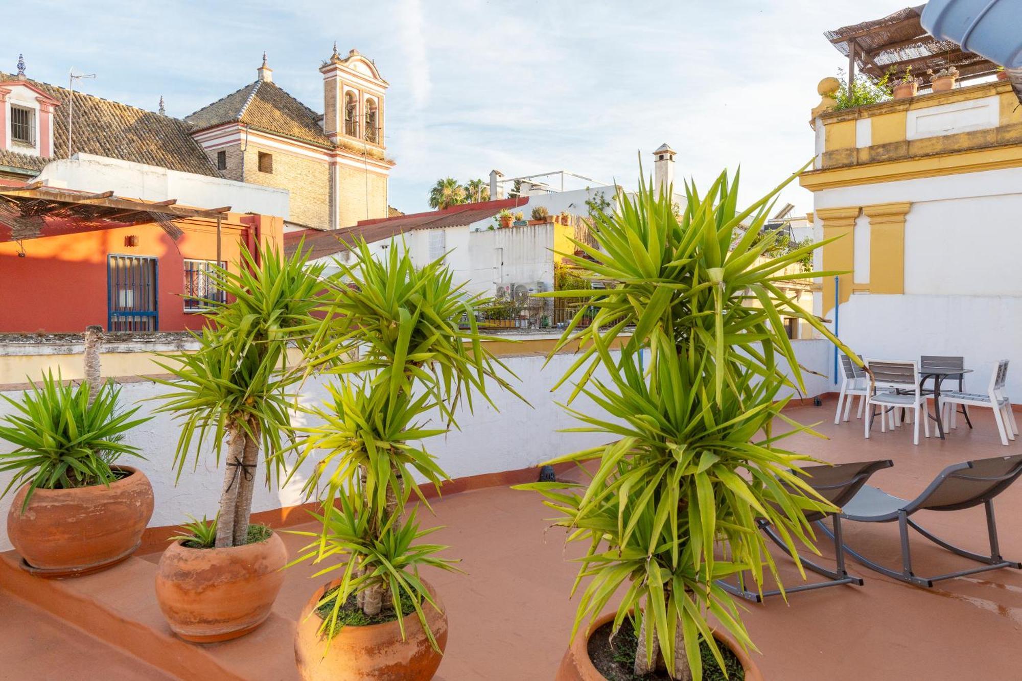 Descubrehome Penthouse Santa Cruz, Private Terrace Seville Exterior photo